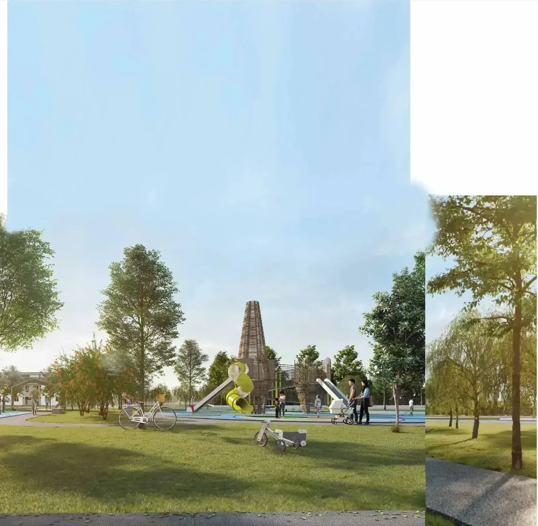 M Tiara Skudai playground and landscaped open space