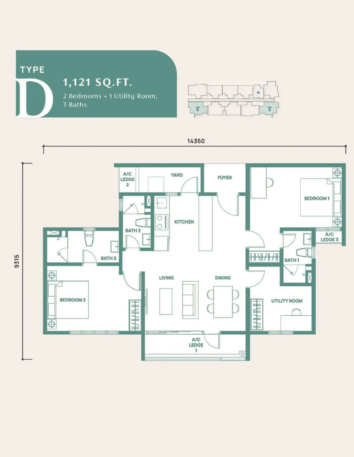 Mahogany Residences Kota Damansara floor plan 4