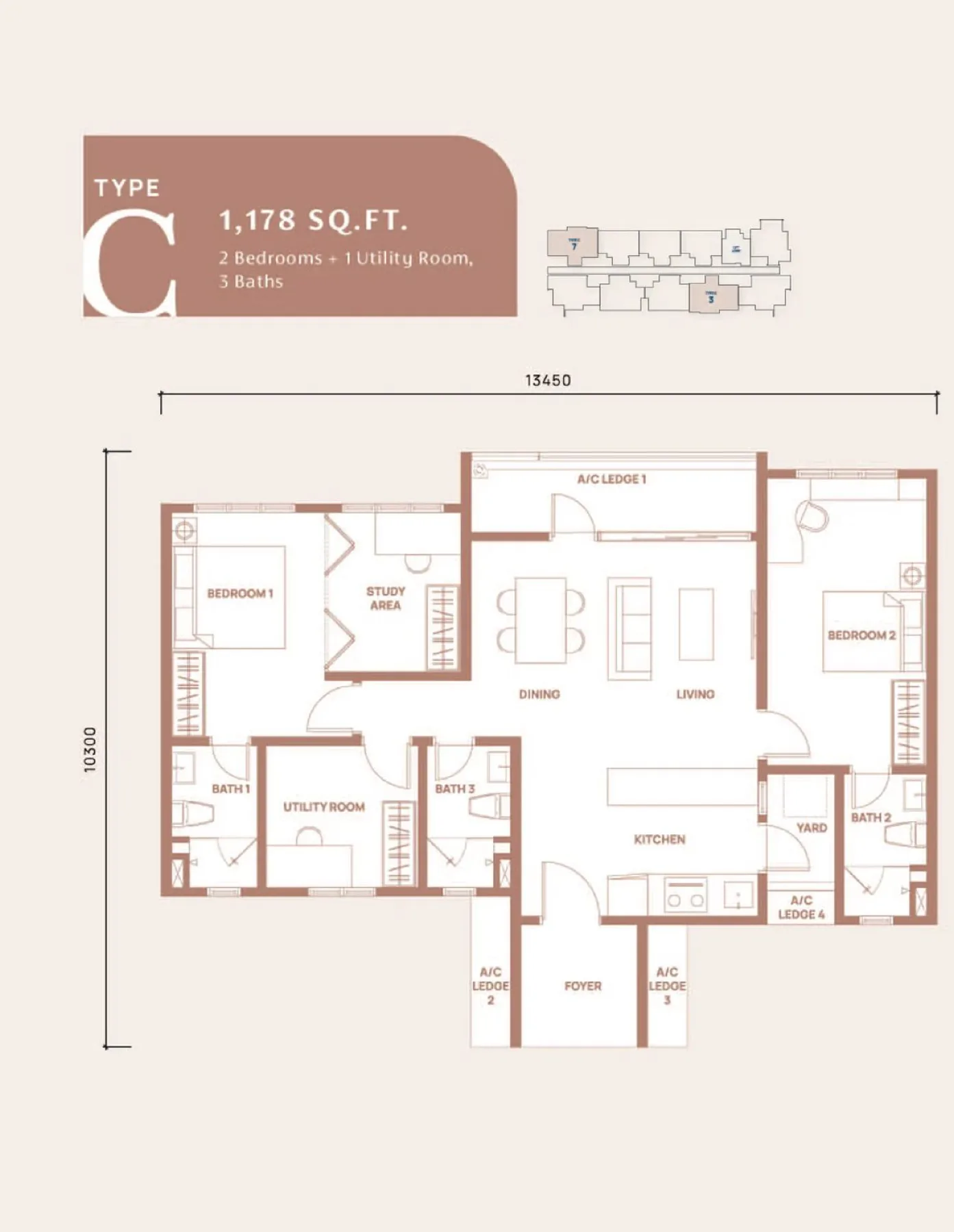 Mahogany Residences Kota Damansara floor plan 5