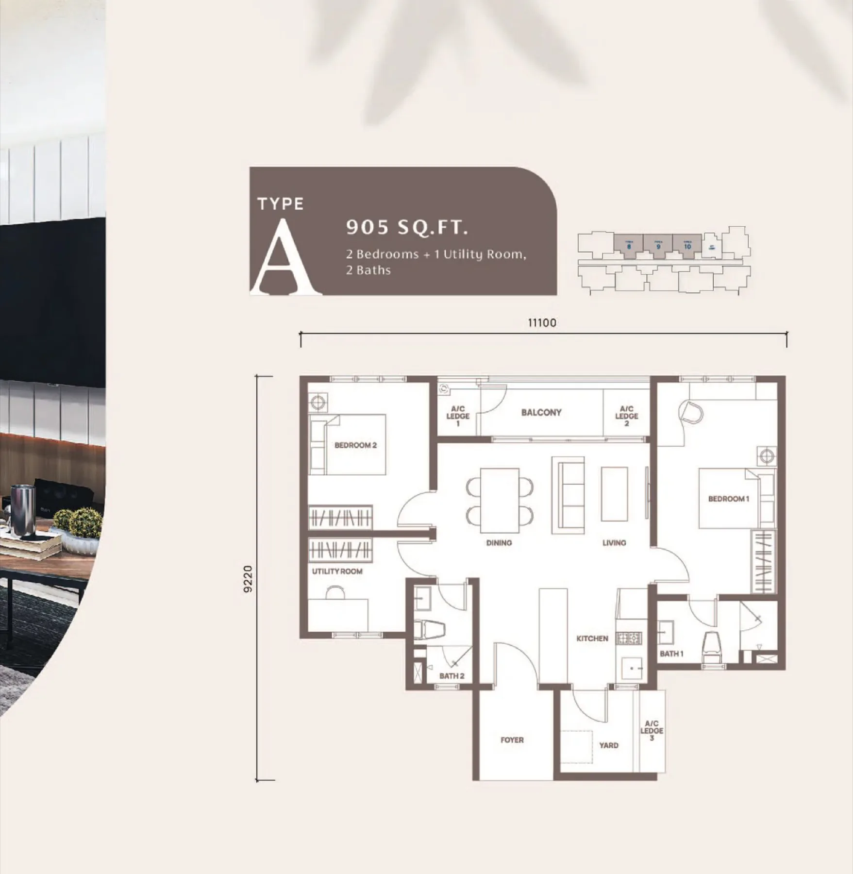 Mahogany Residences Kota Damansara floor plan 1