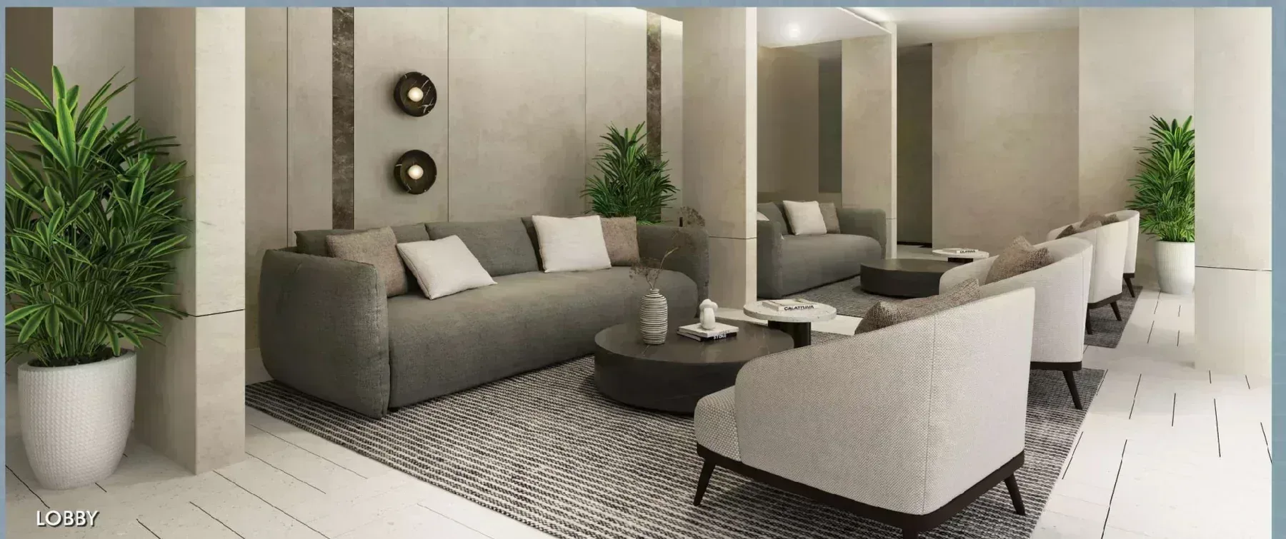 Marina Residence 2 living room