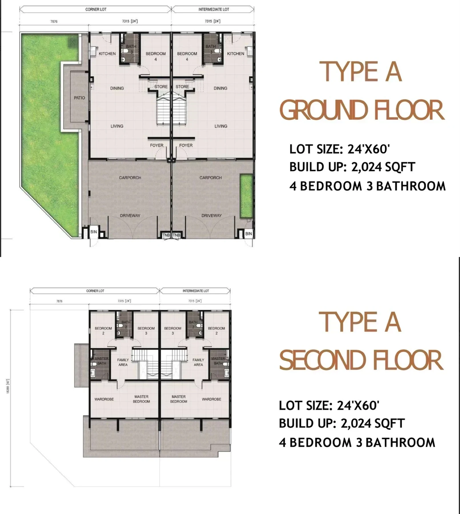 Meadow Heights Type A floor plan
