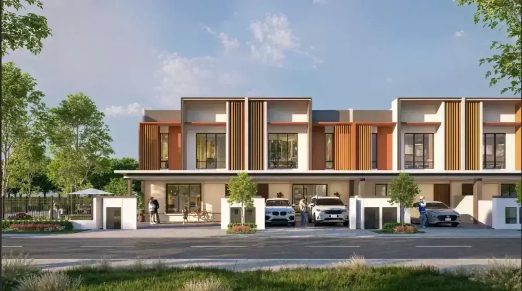 meadow heights terrace facade artist impression