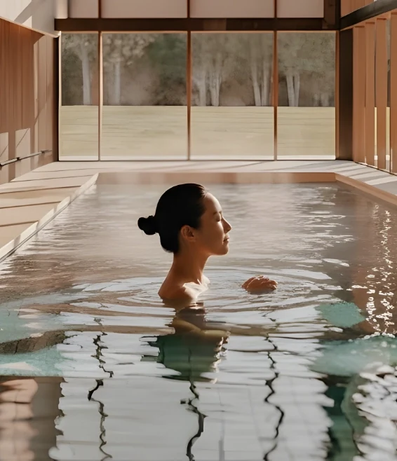 Mezon @ Park Enclave 50m Olympic pool on the Level 8 wellness deck