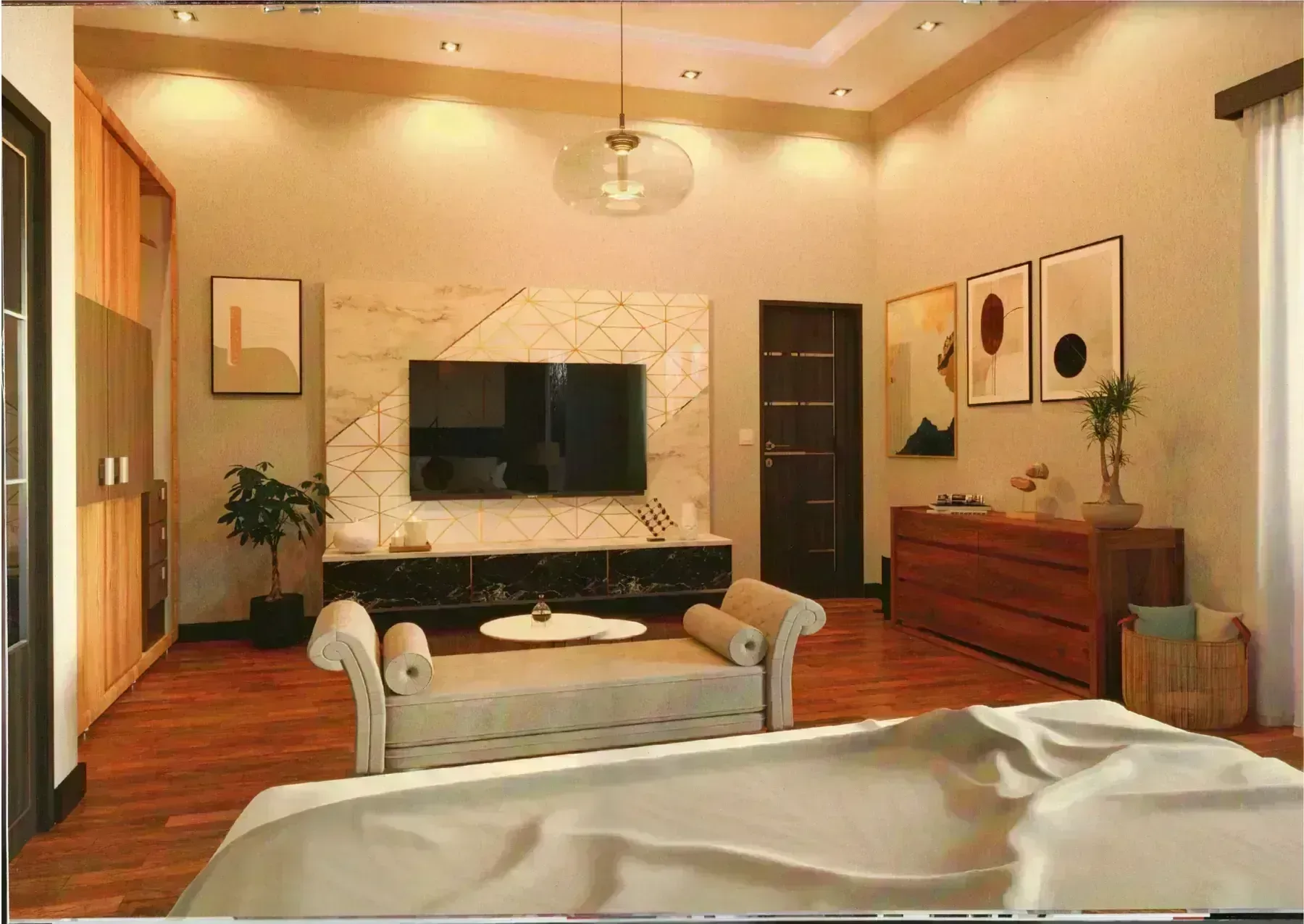 Midas Residences bedroom