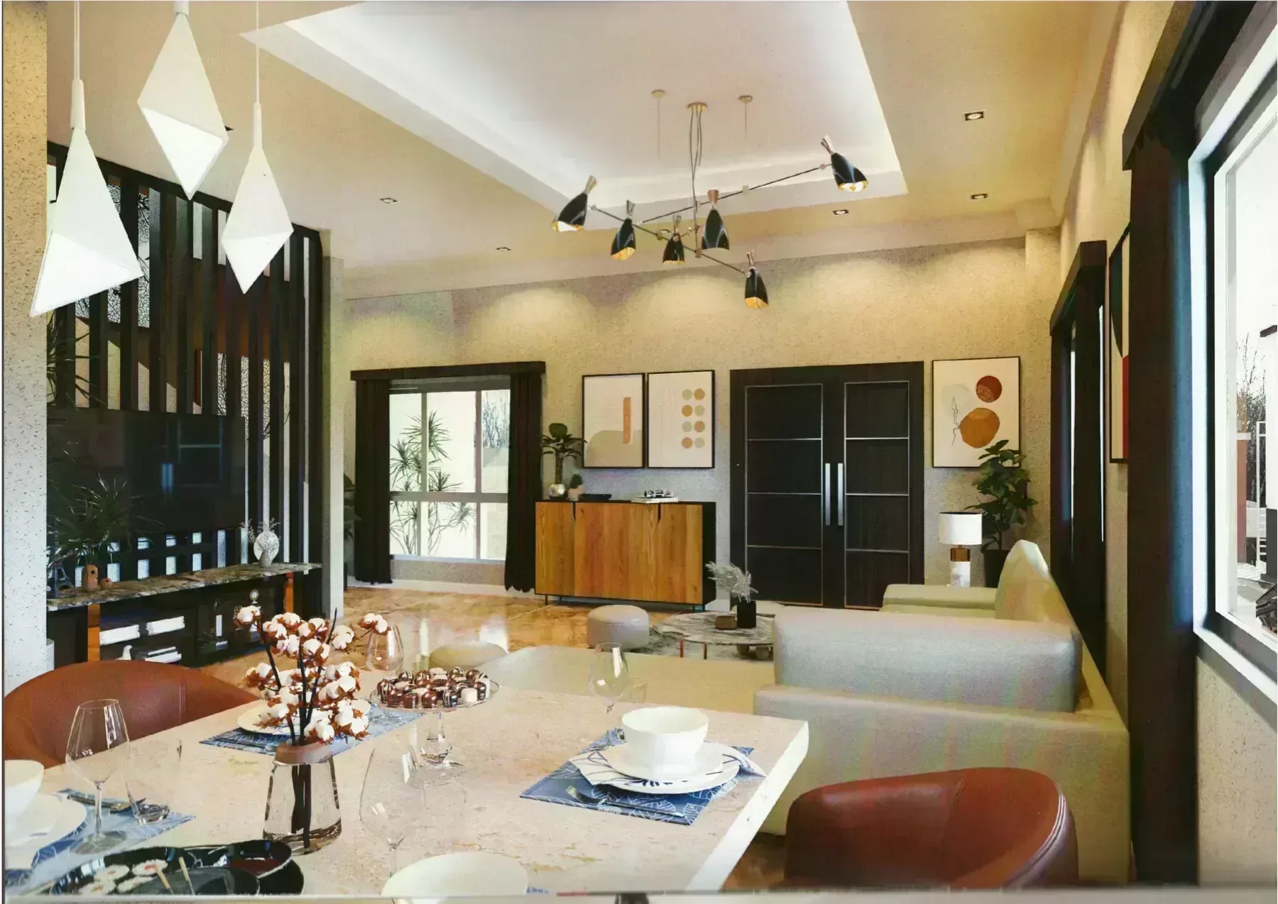 Midas Residences dining