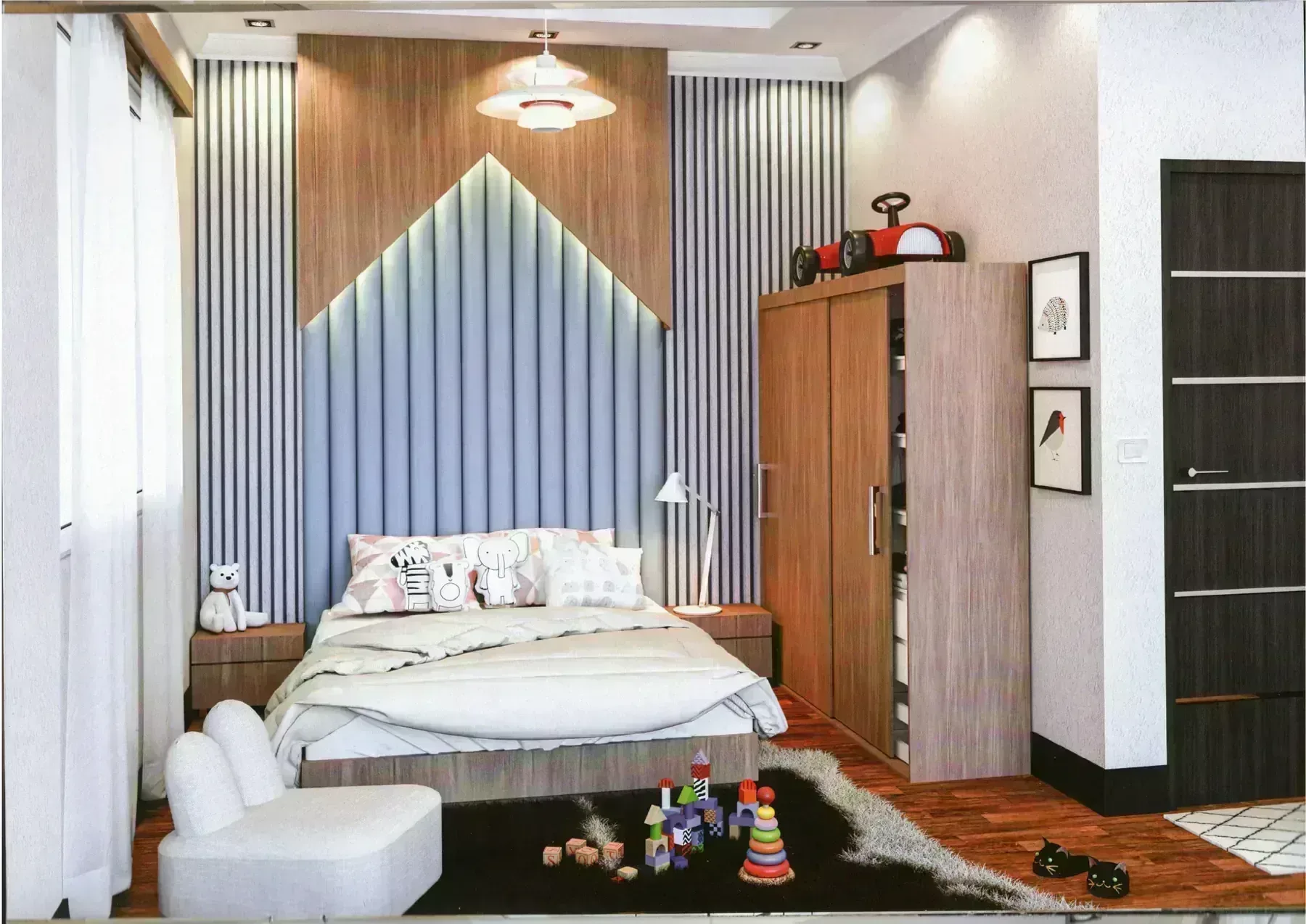 Midas Residences kids room