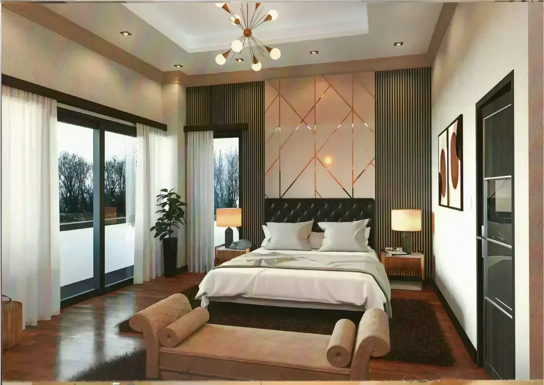 Midas Residences master bedroom