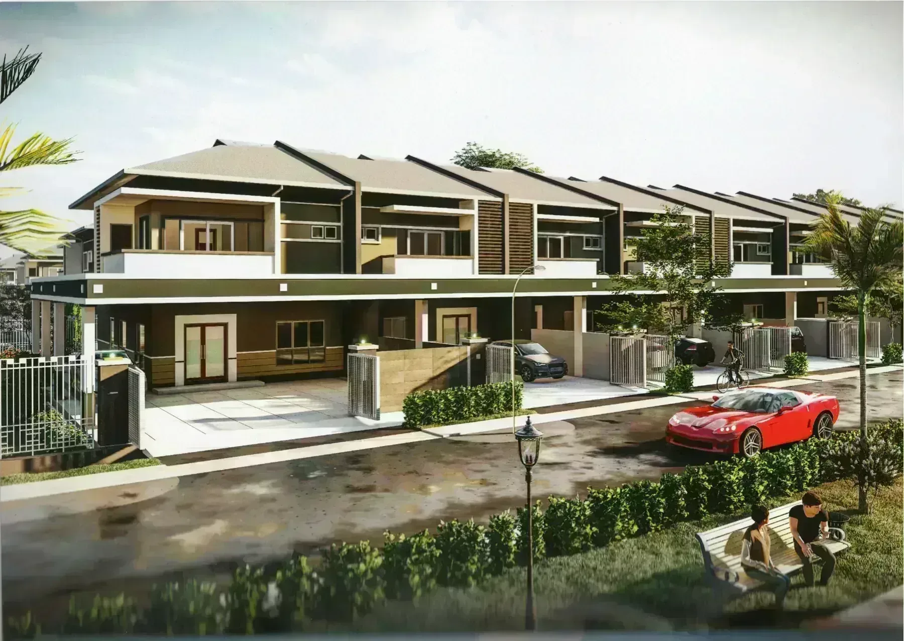 Midas Residences streetscape