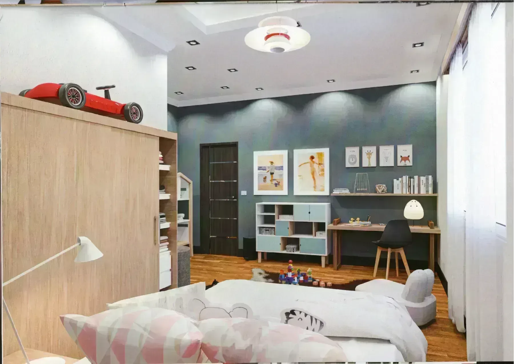 Midas Residences study room