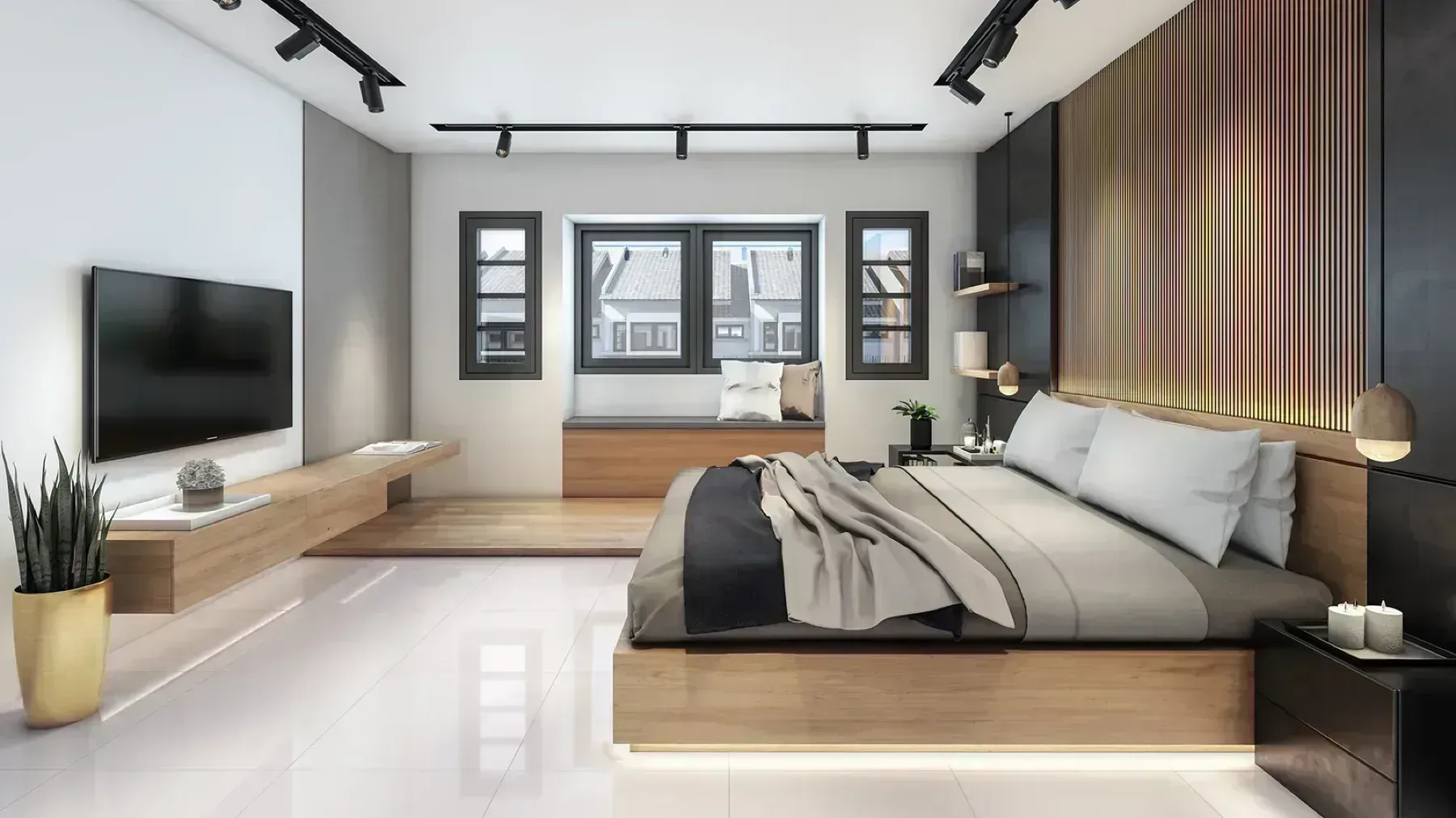 Olive Grove Bercham Ipoh bedroom interior