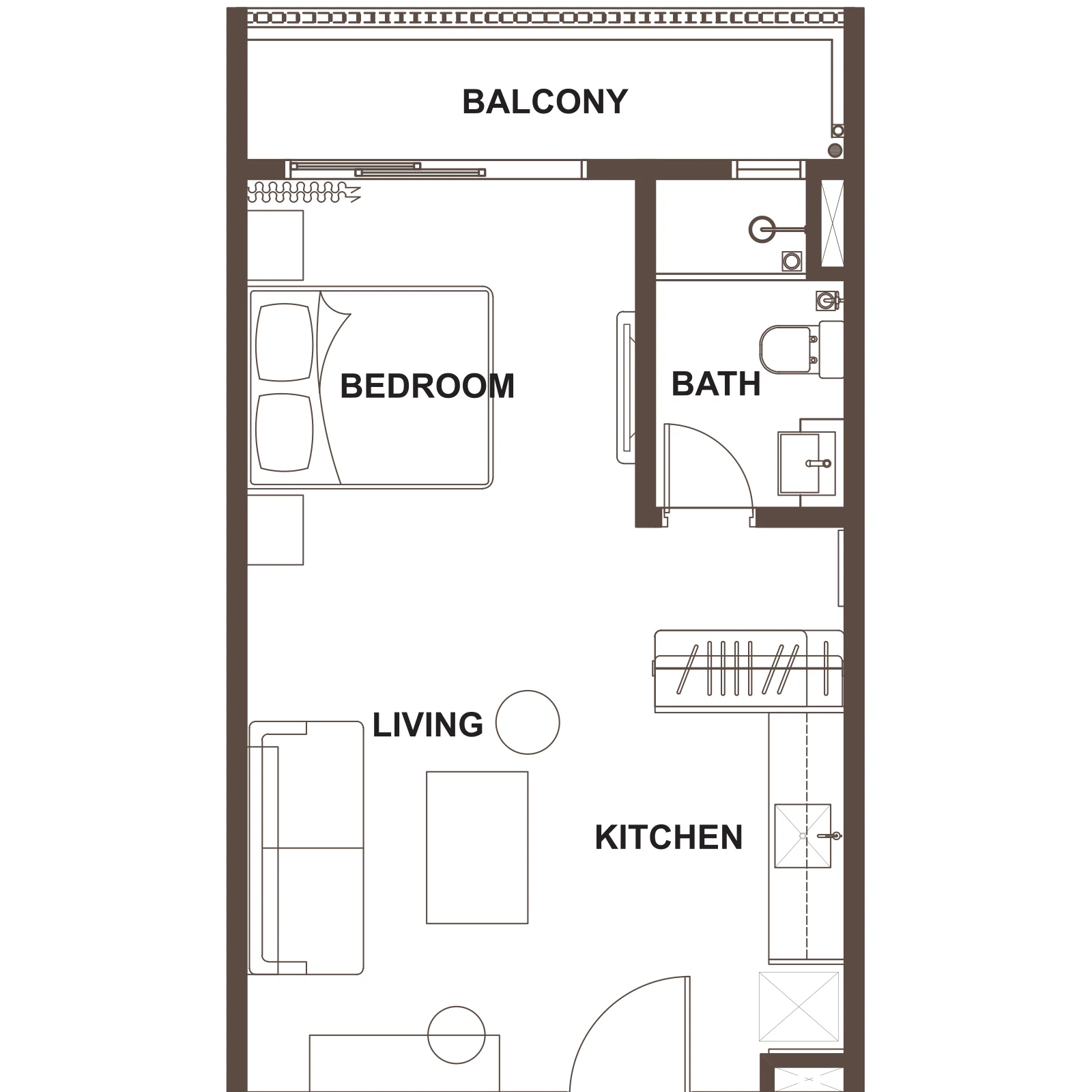 OSK Ombak Type A floor plan