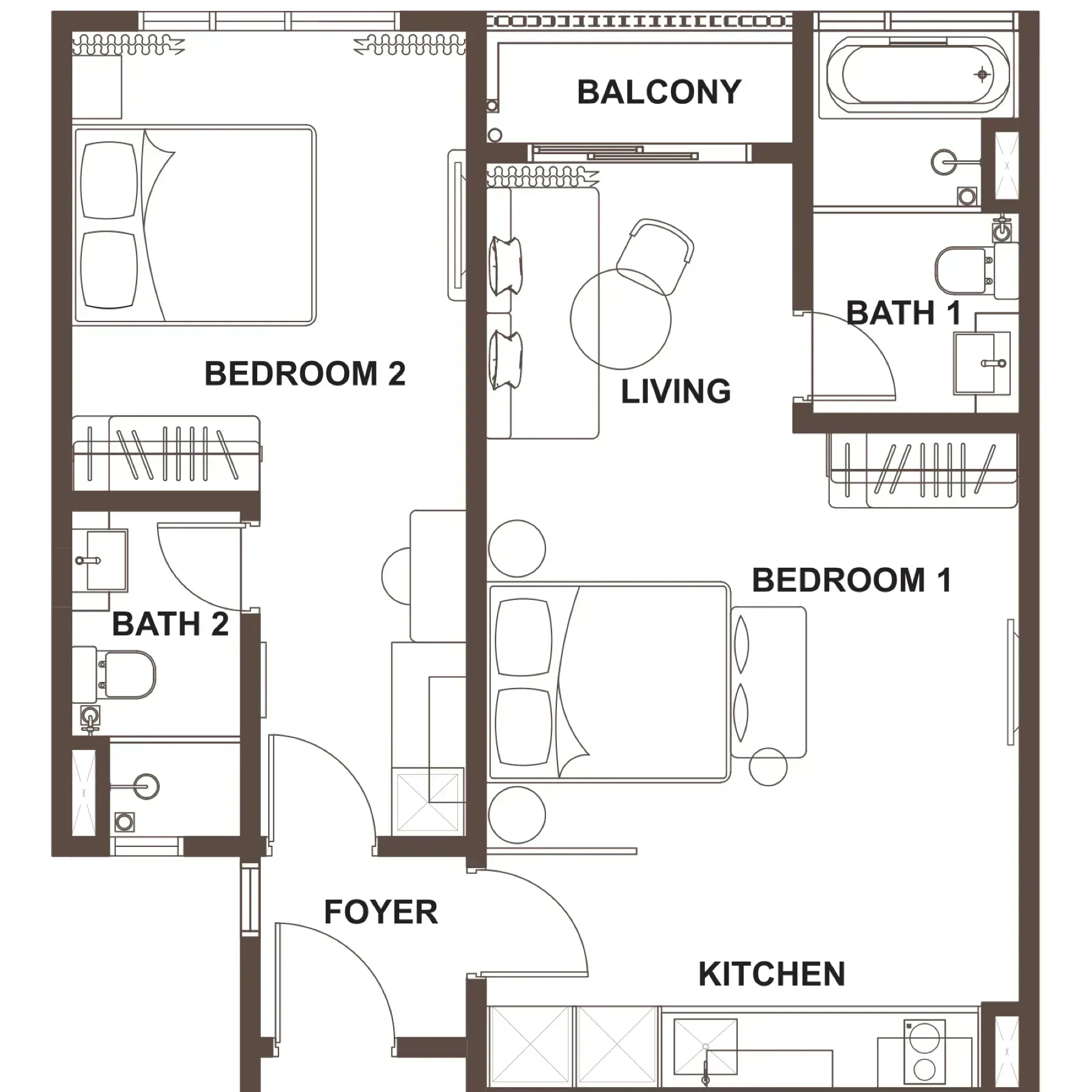OSK Ombak Type B floor plan