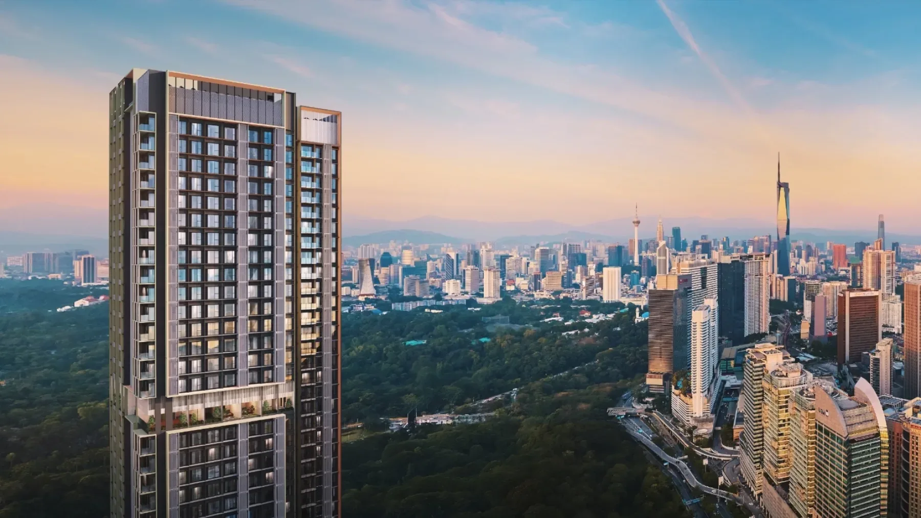 Parkside Residences Bangsar, Bangsar — artist impression