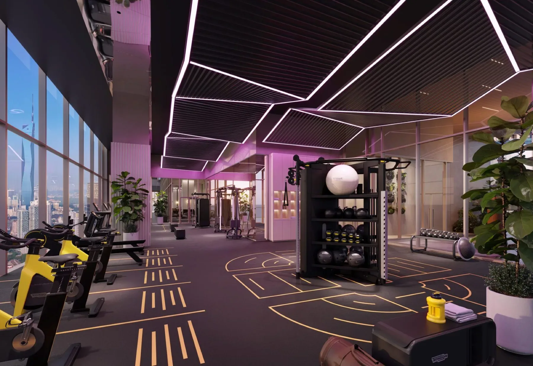 pavilion square indoor gym