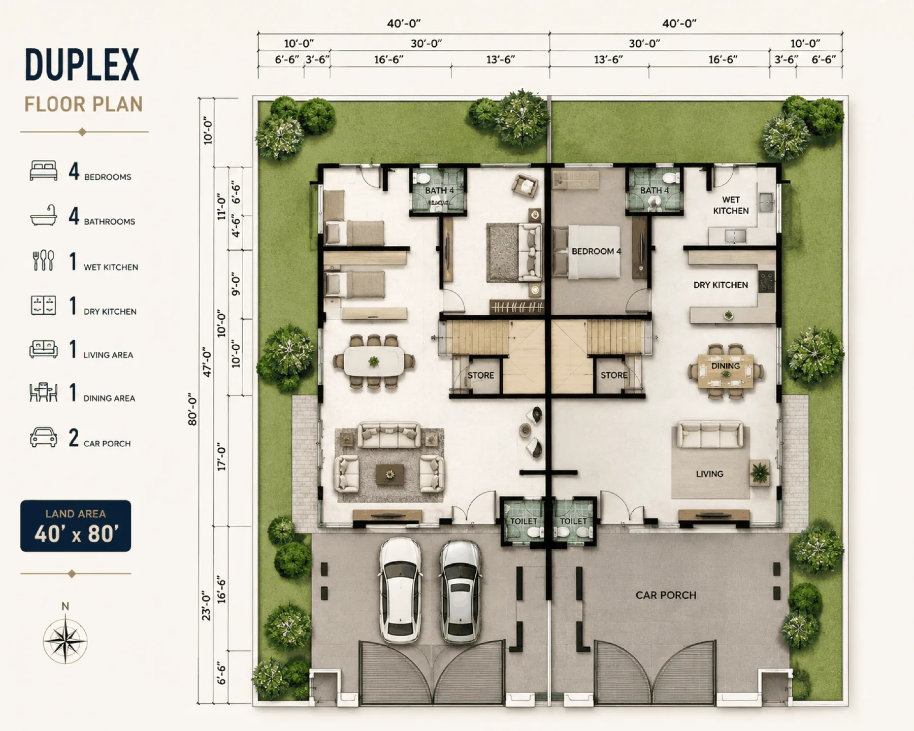 Pinggiran Pengkalan Bayu Floor Plan floor plan