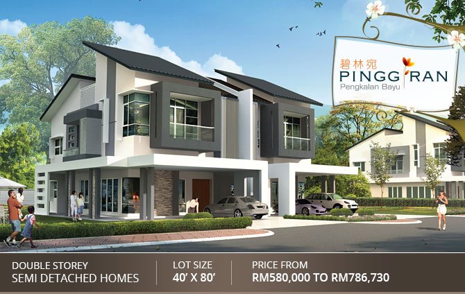 Pinggiran Pengkalan Bayu, Ipoh — artist impression