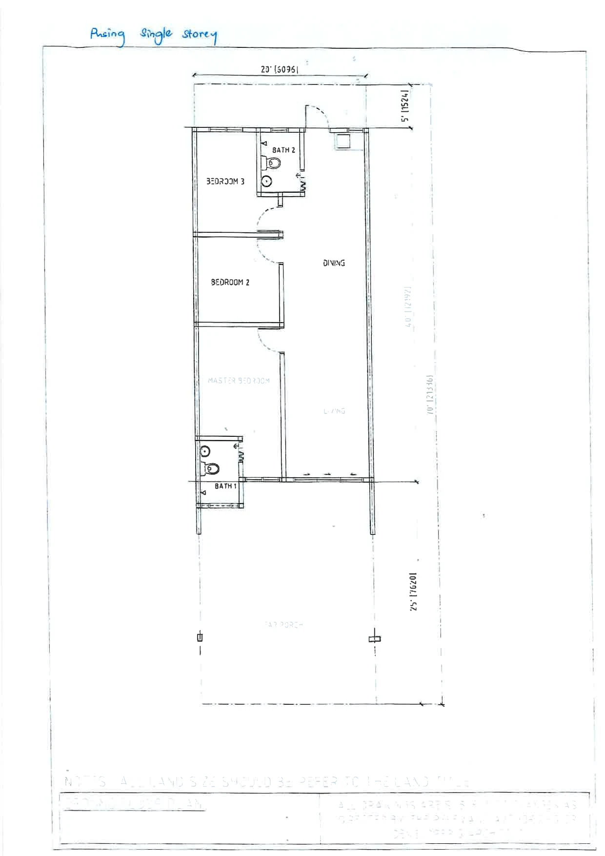 Pusing Lestari Ipoh floor plan 2
