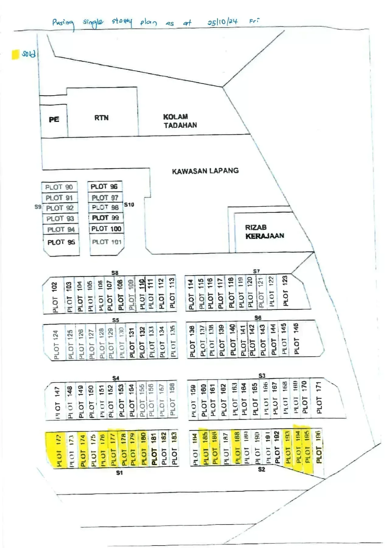 Pusing Lestari Ipoh floor plan 1