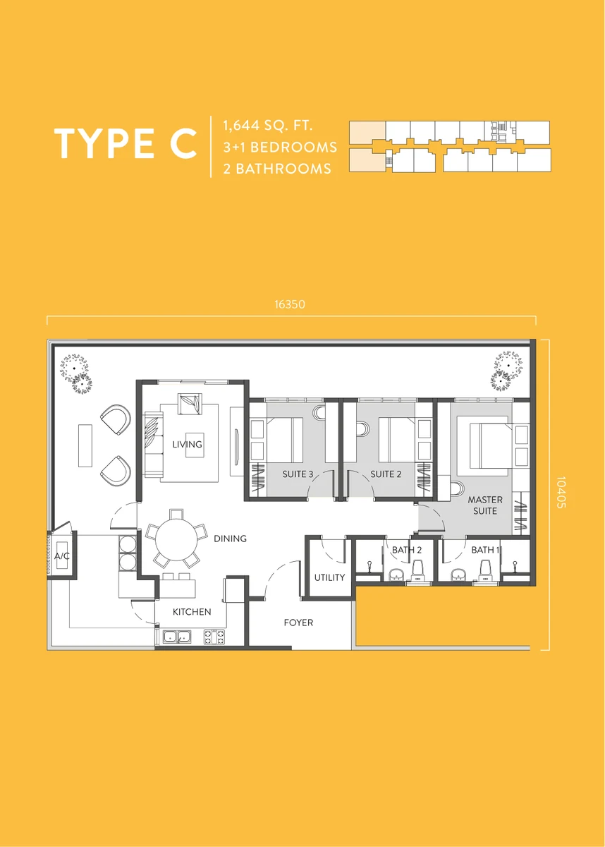 Quaver Residence Type C floor plan