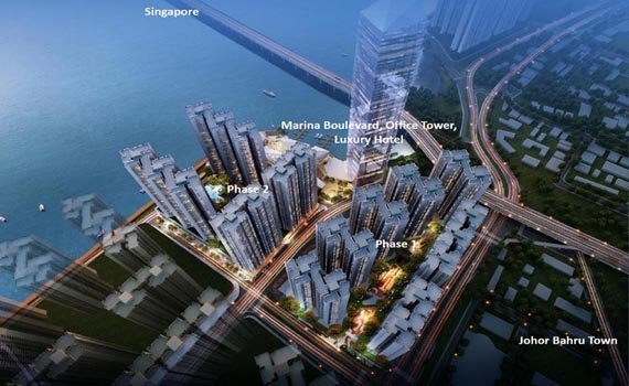 R&F Princess Cove, Johor Bahru — artist impression