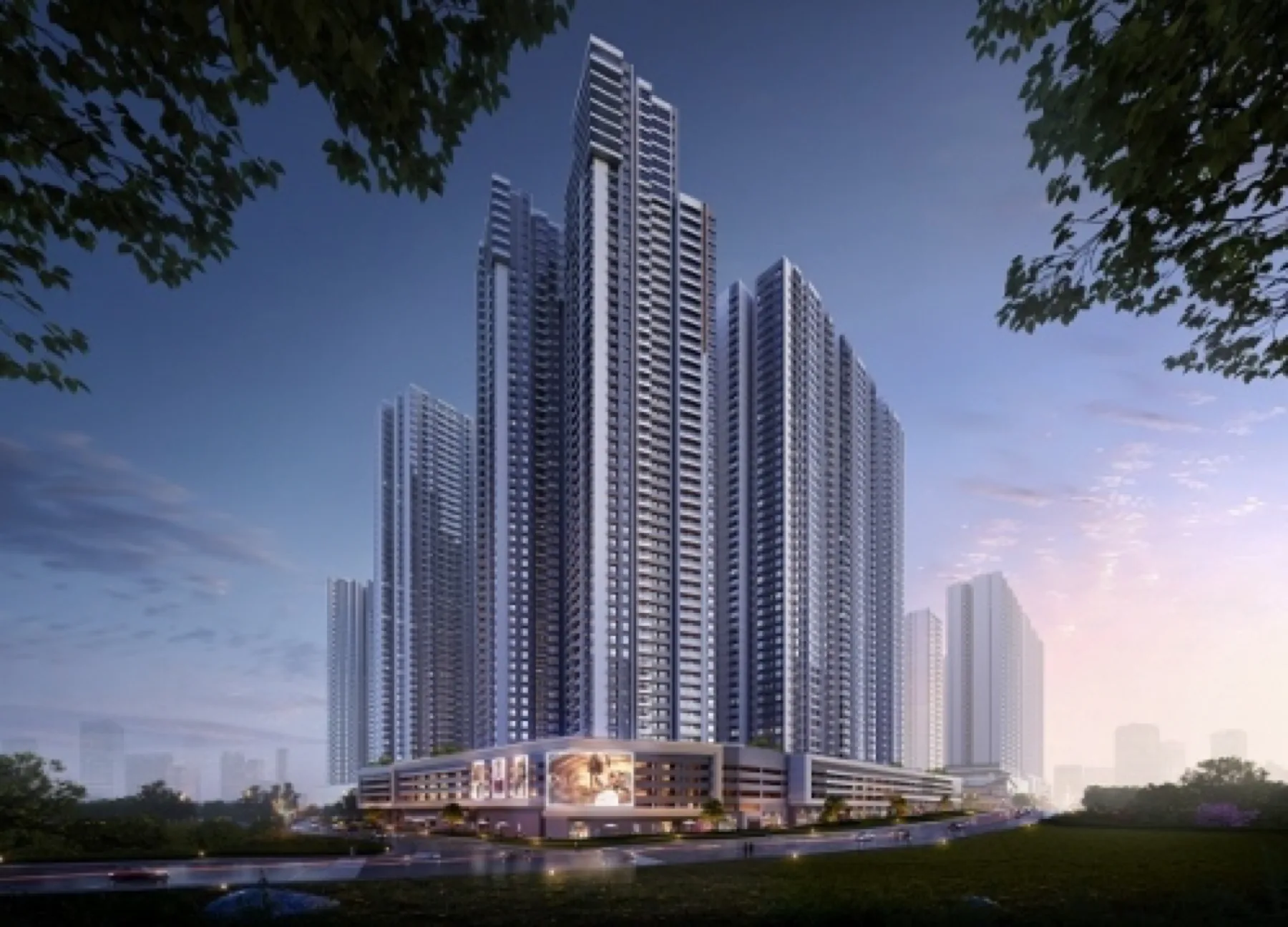 R&F Princess Cove, Johor Bahru — artist impression