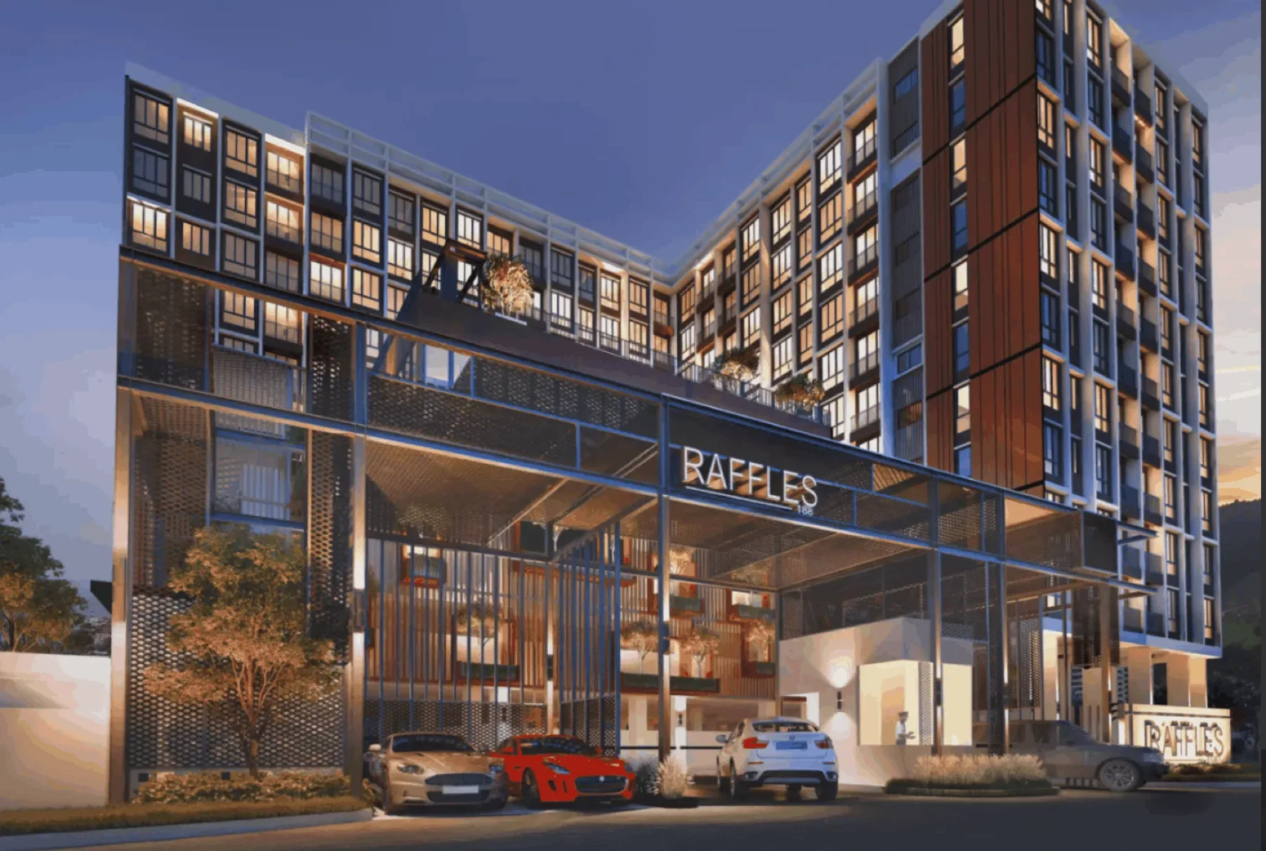 Raffles 188 Ipoh, Ipoh — artist impression