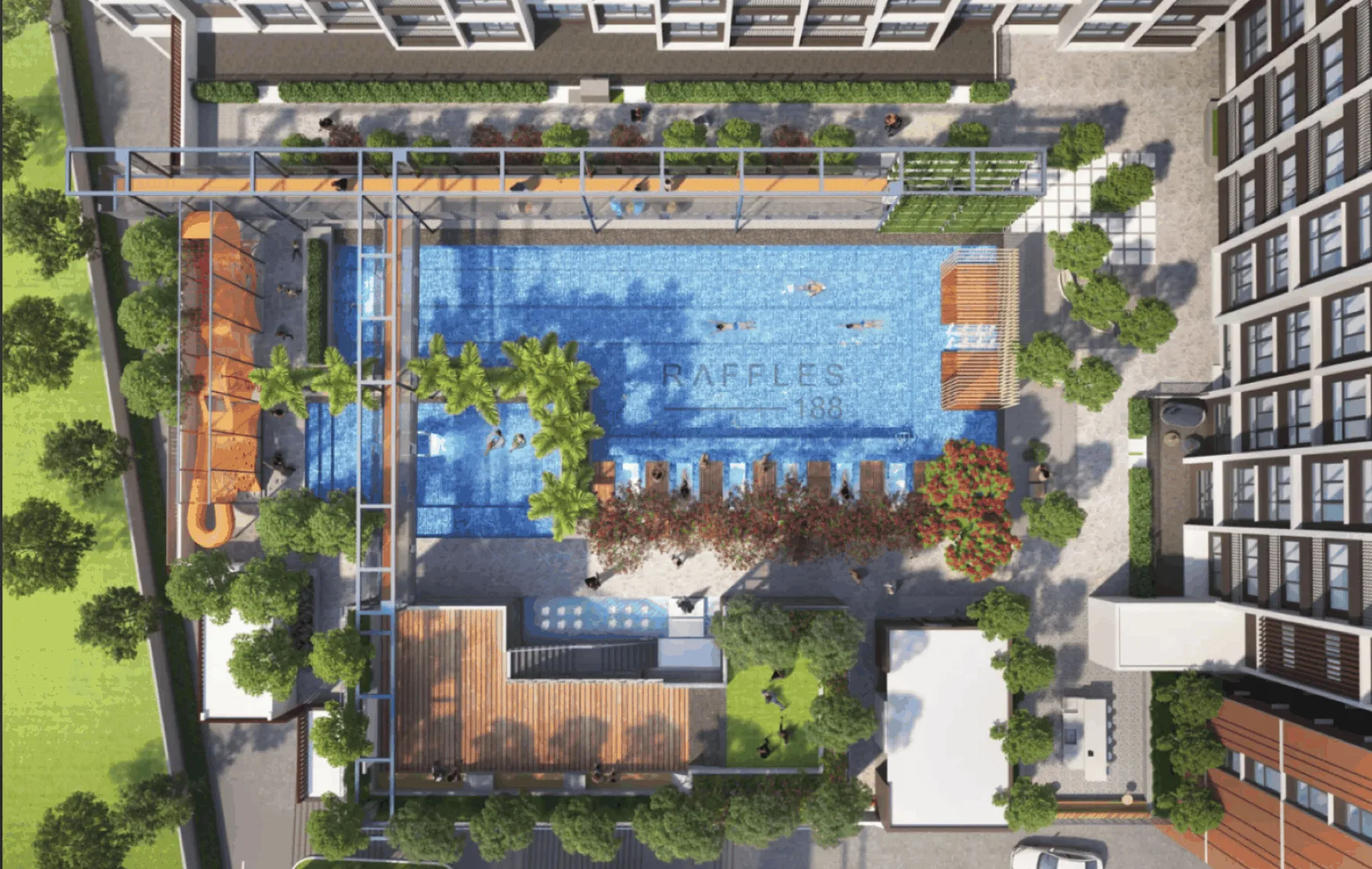 Raffles 188 Ipoh, Ipoh — artist impression