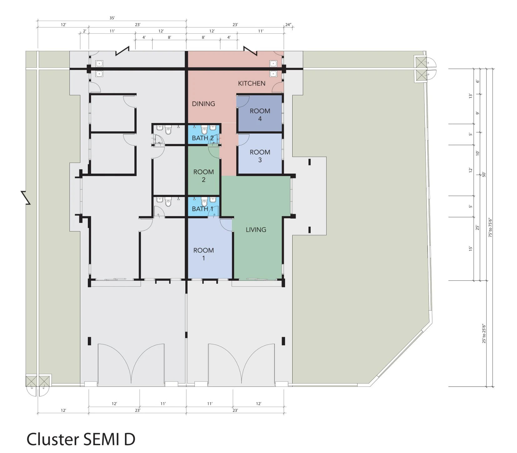 Rimbayu Semi-Detached floor plan