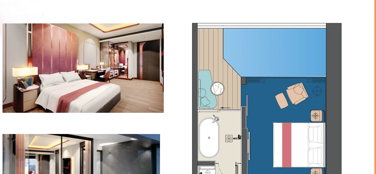 Royal Lexis KLCC Type A floor plan