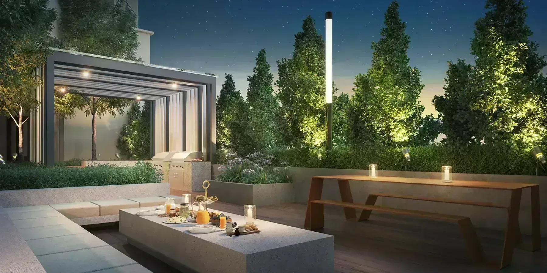 SCP Westfield Residences Feast Garden BBQ deck