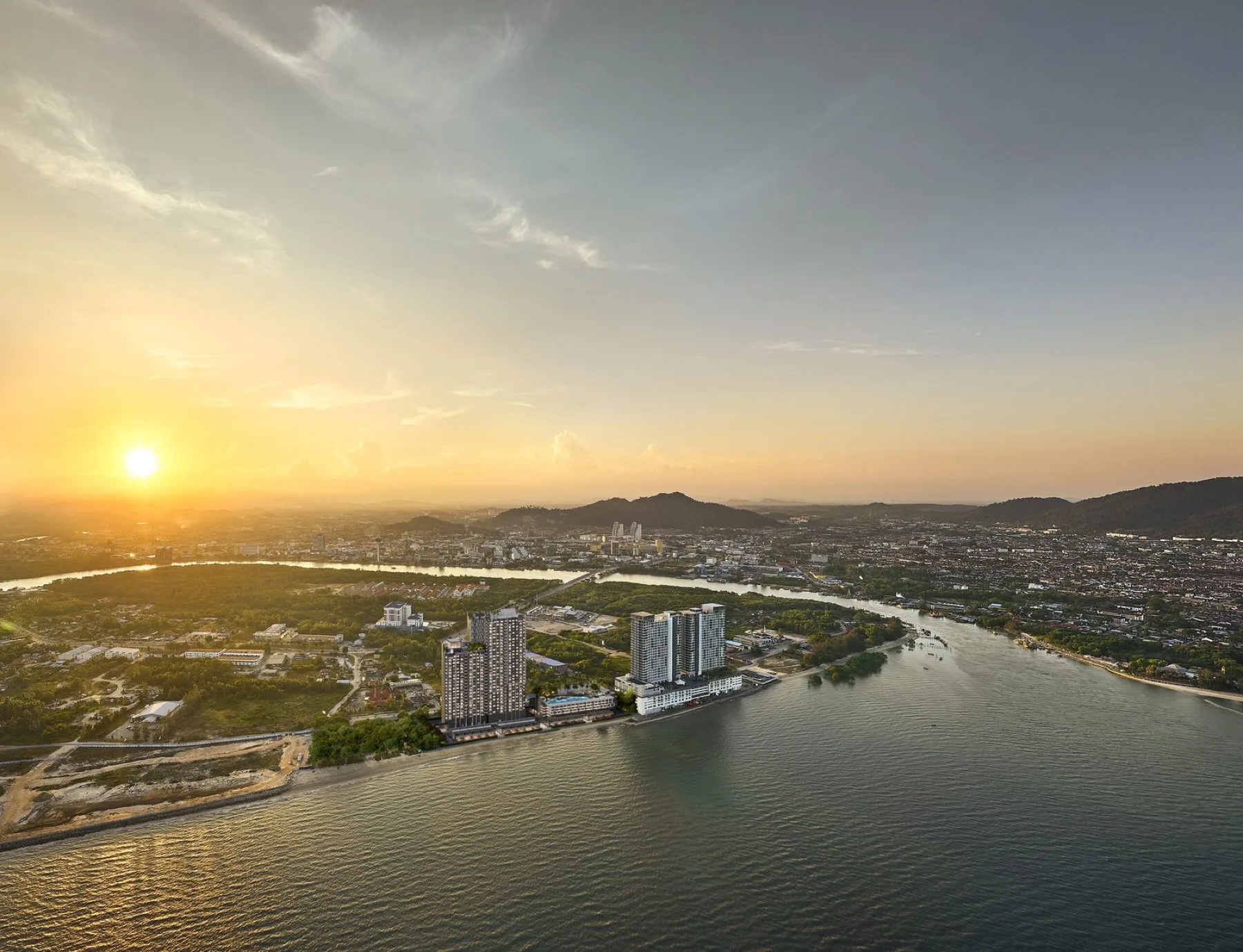 Sea Crestz, Kuantan — artist impression