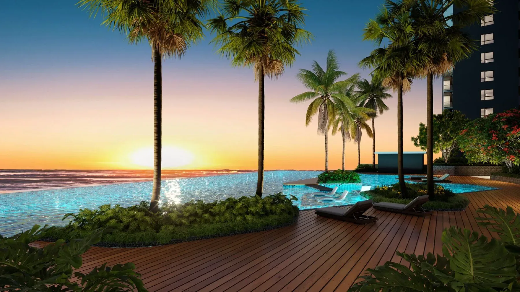 Sea Crestz, Kuantan — artist impression