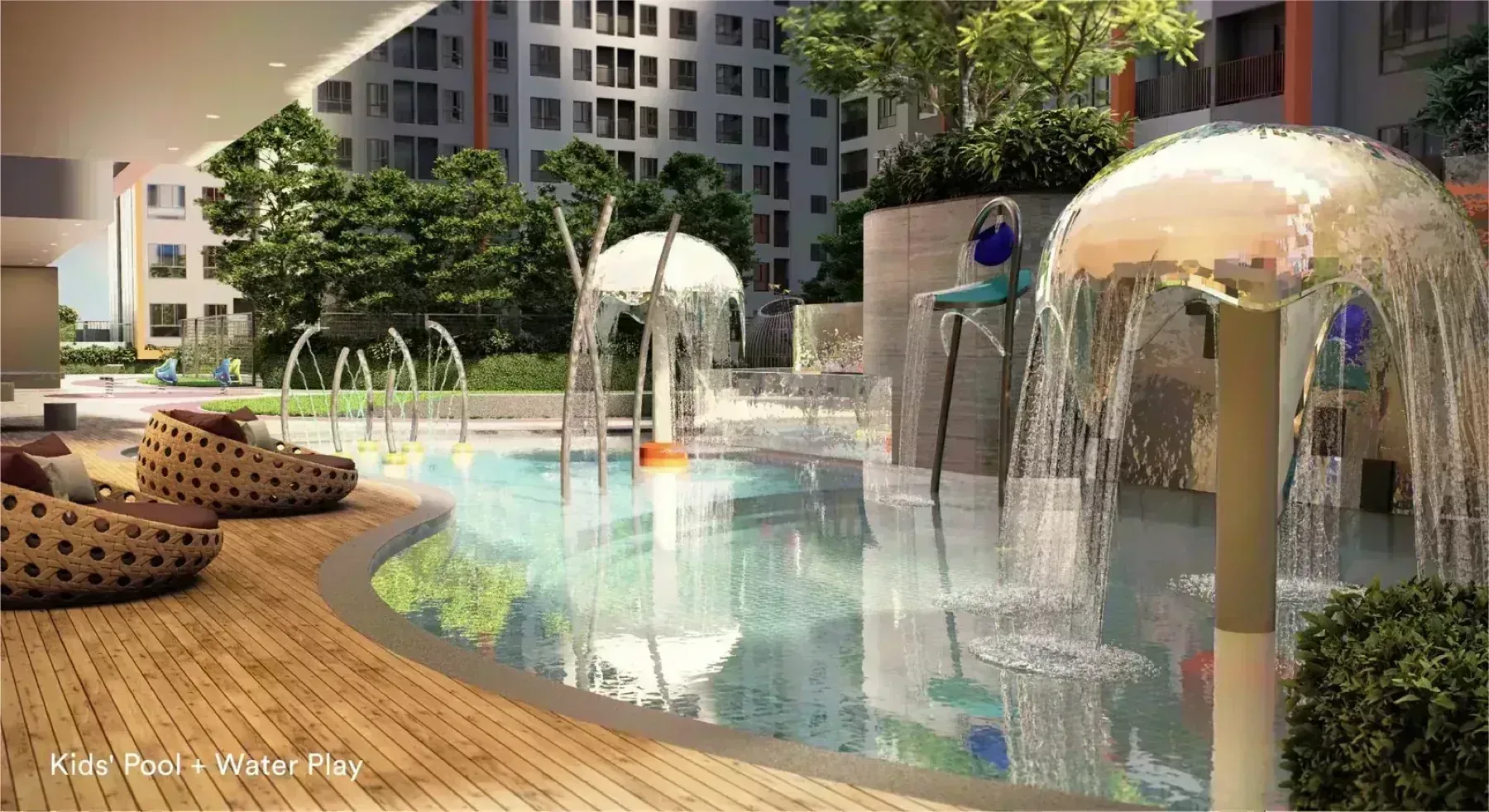 Sena Residences 50m lap pool