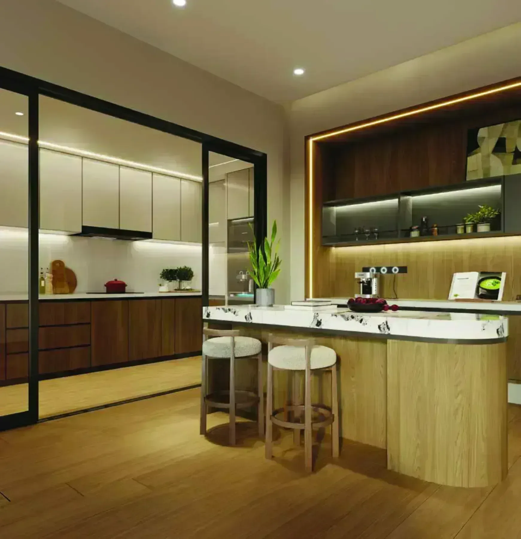 Senna Heights kitchen interior