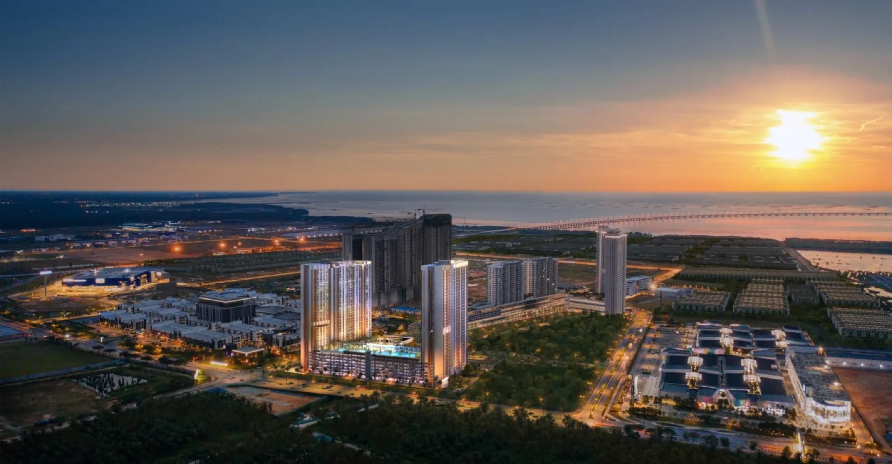 Sensasi Commercial Utropolis, Batu Kawan — artist impression