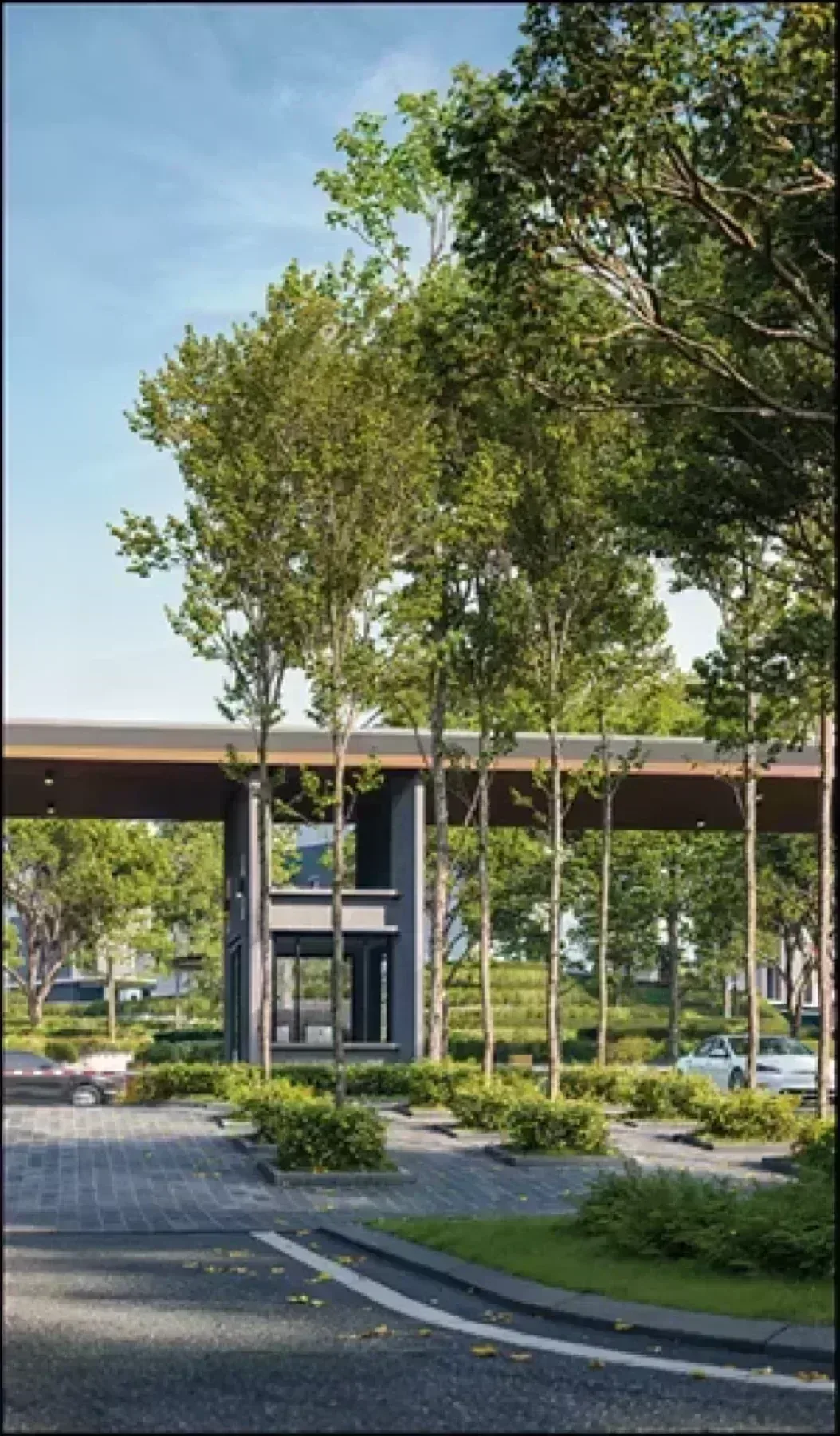 seri embun entrance gateway artist impression