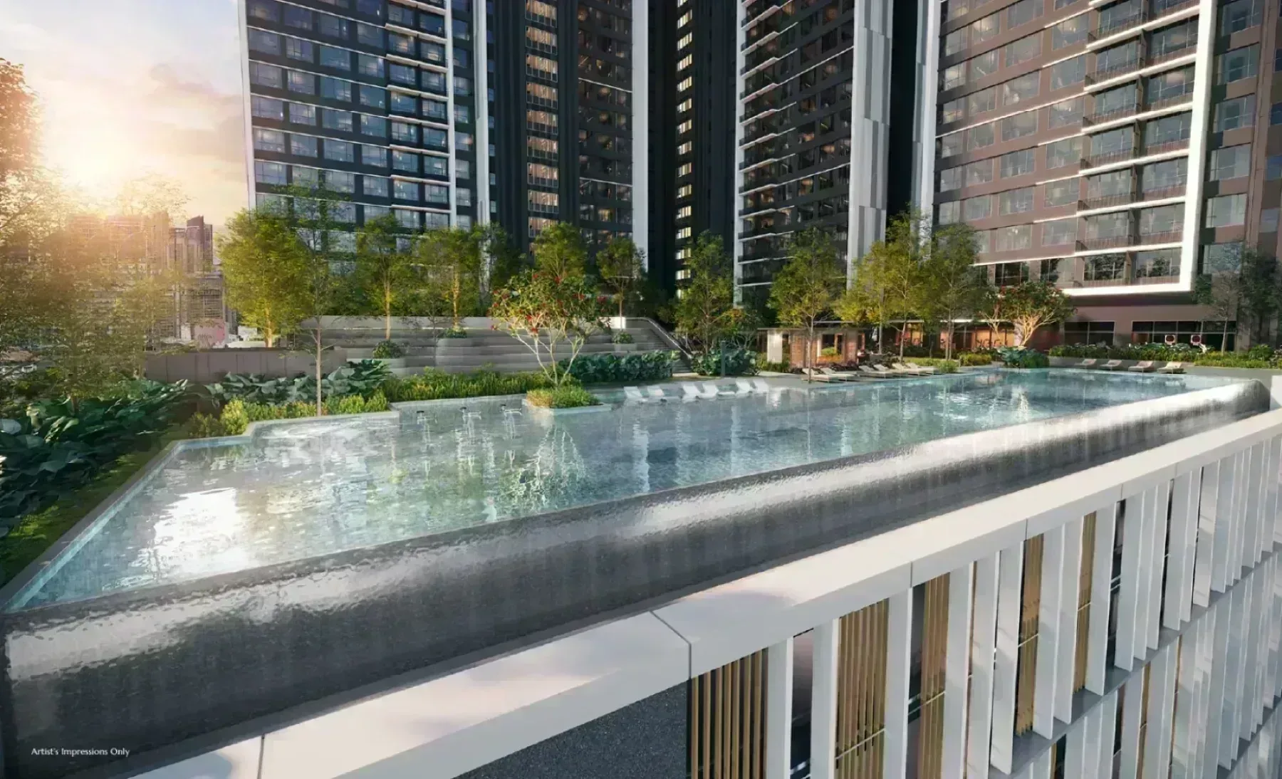 Skyline Embassy, KLCC — artist impression