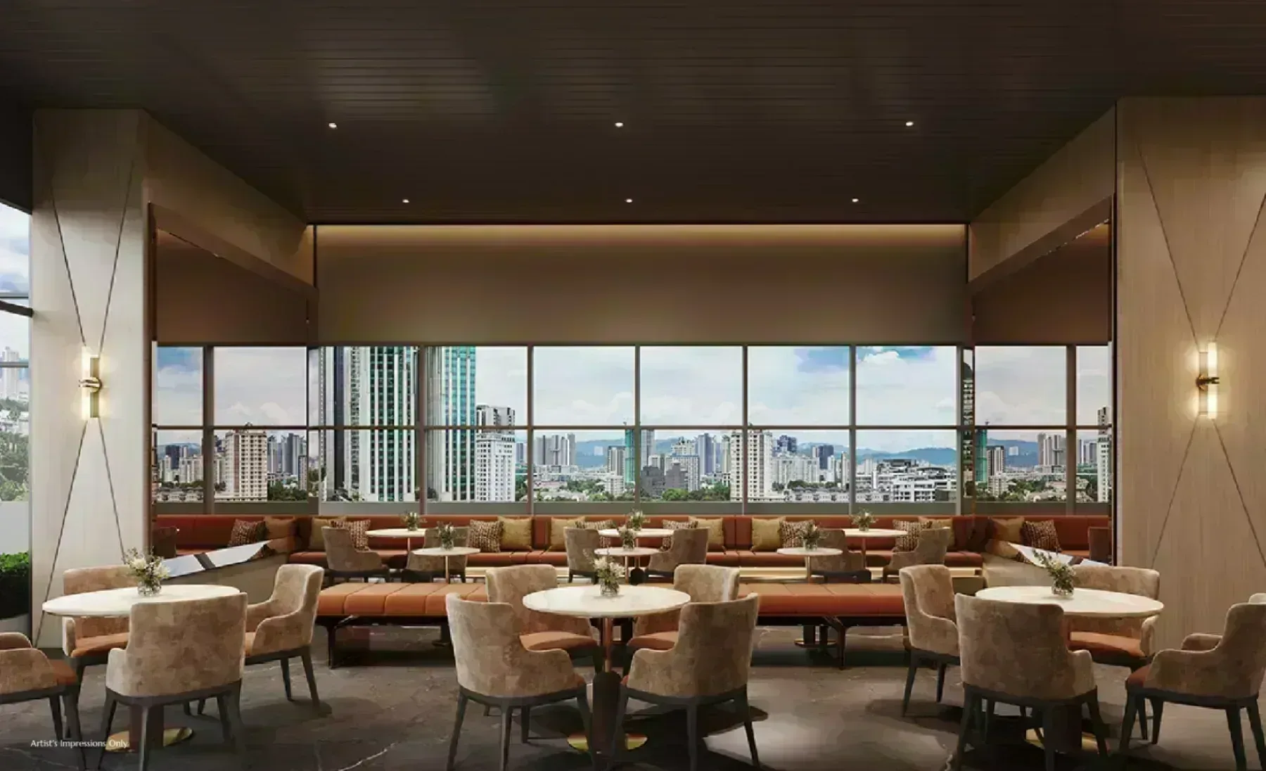 Skyline Embassy, KLCC — artist impression