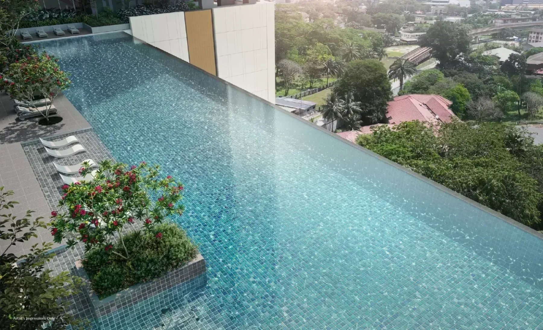Skyline Embassy, KLCC — artist impression