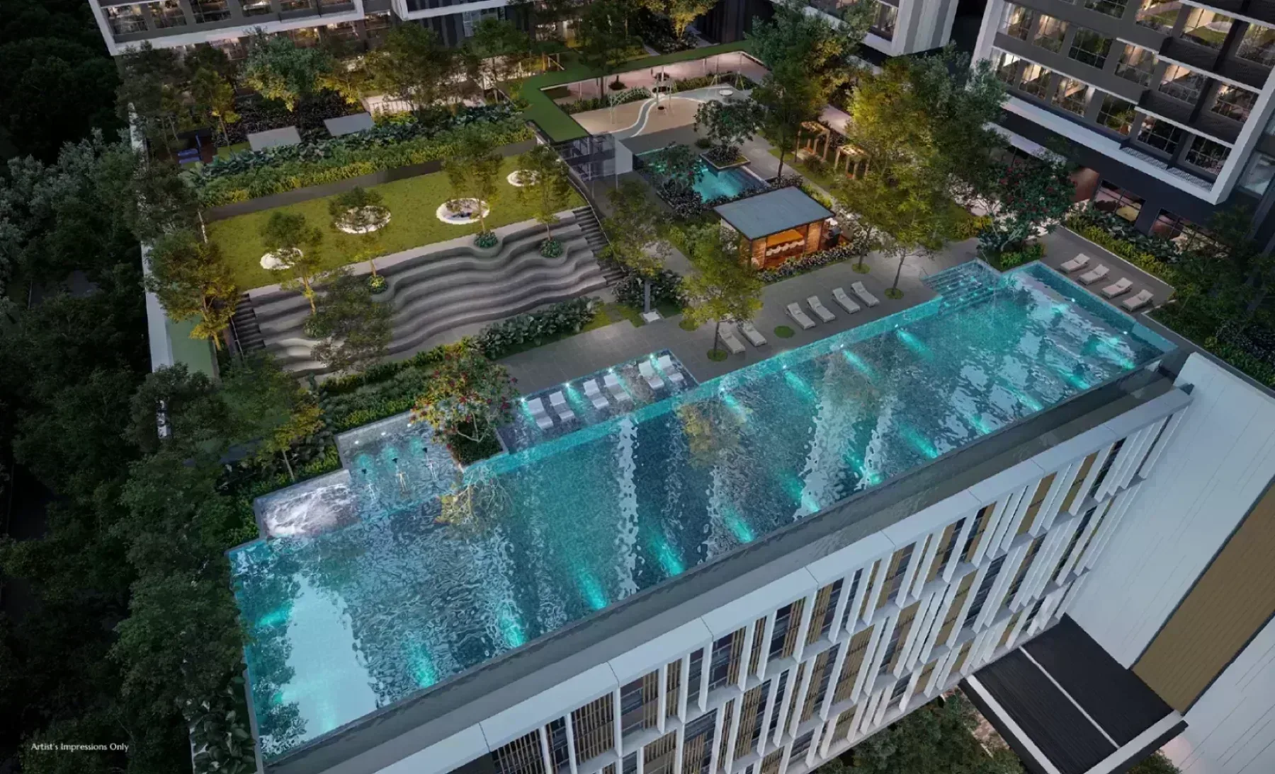 Skyline Embassy, KLCC — artist impression