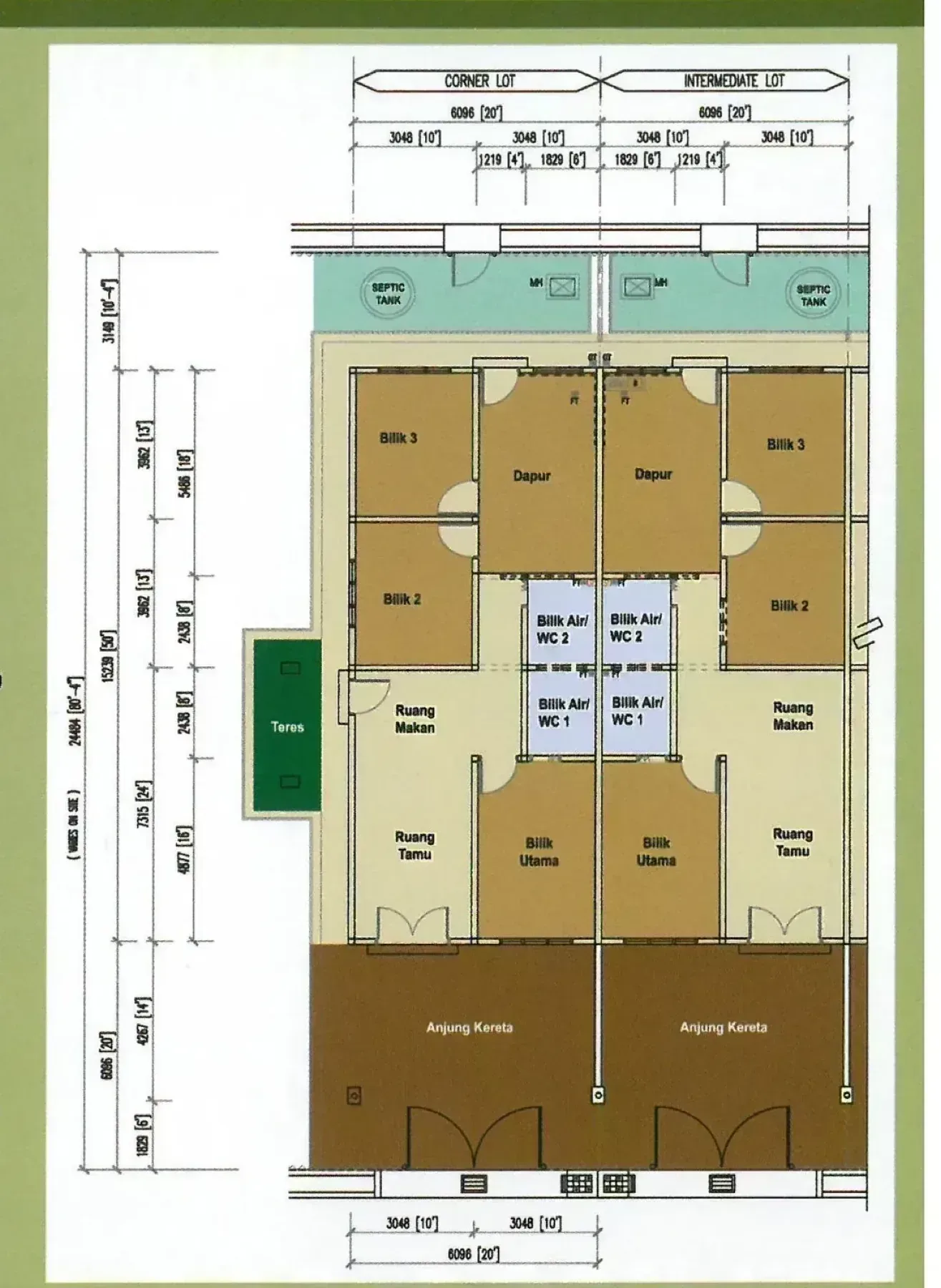 Taman Aneka Jaya 85 floor plan 1