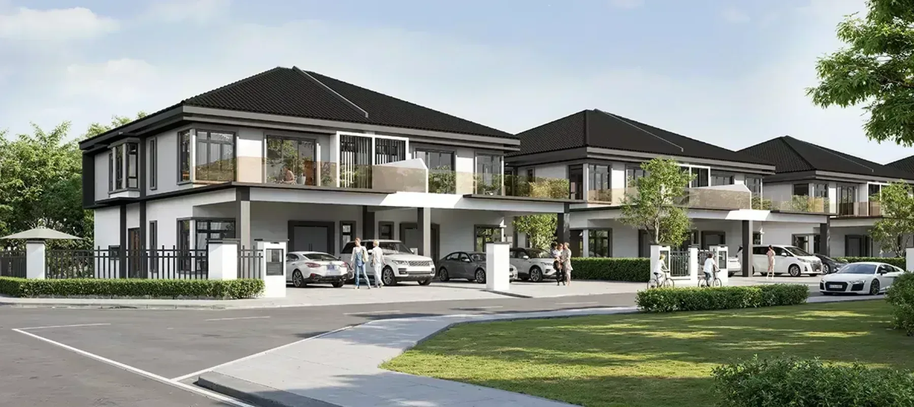 Taman Bukit Indah Batu Pahat Phase 5 double storey semi detached artist impression
