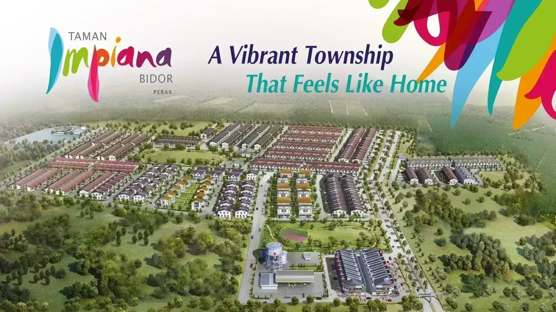 Taman Impiana Bidor aerial