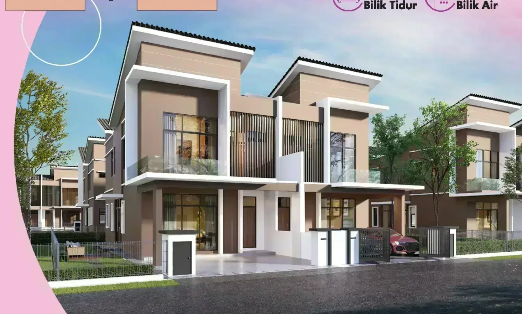 Taman Kerian Putra 2 semi d facade