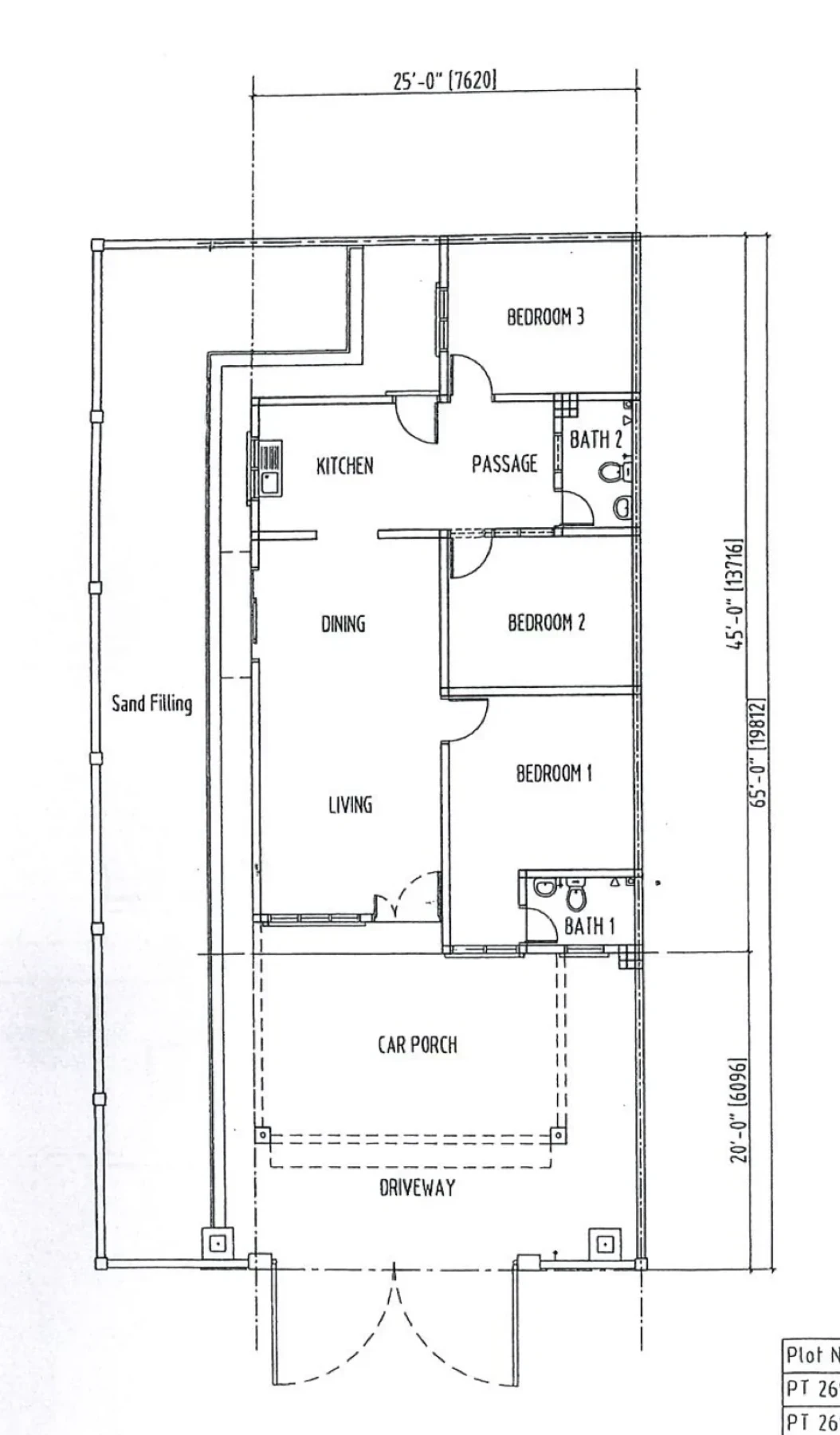 Taman Klebang Ehsan floor plan 1