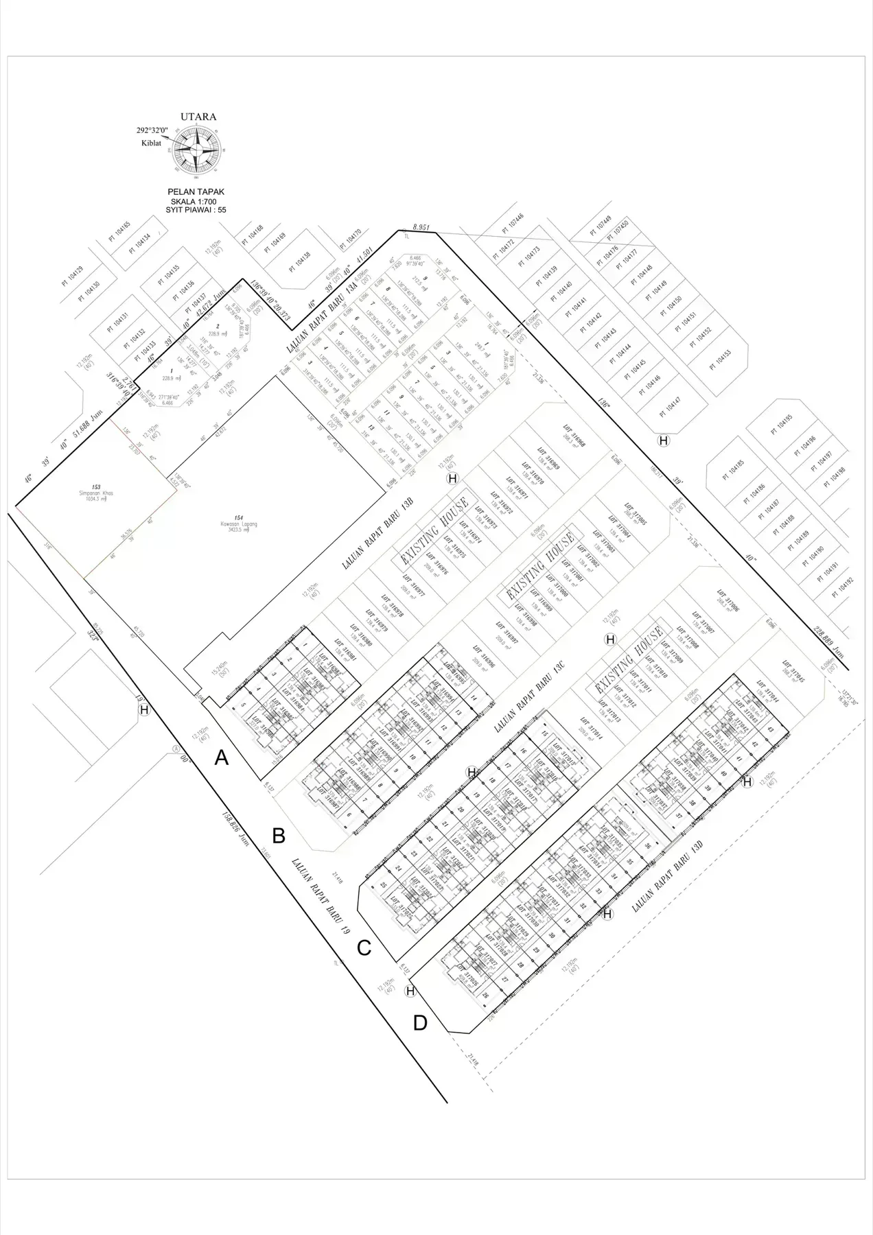 Taman Lapangan Indah Floor Plan floor plan