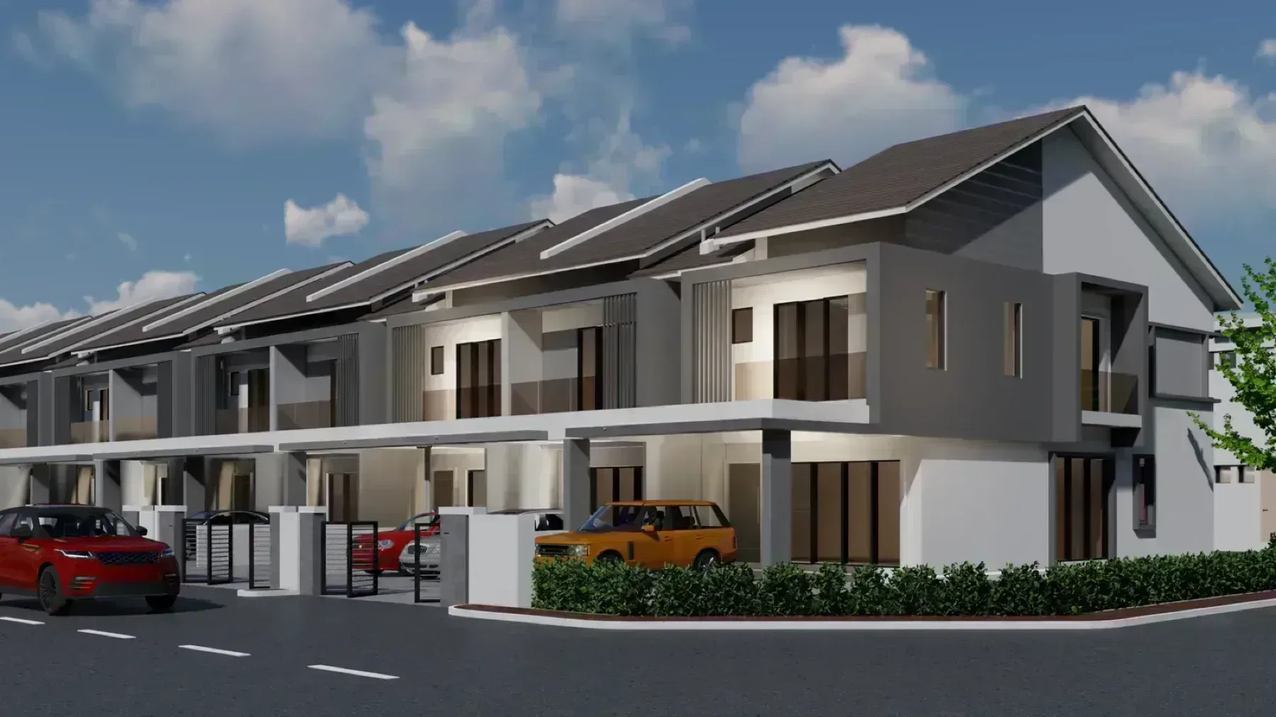 Taman Serai Emas double storey terrace facade