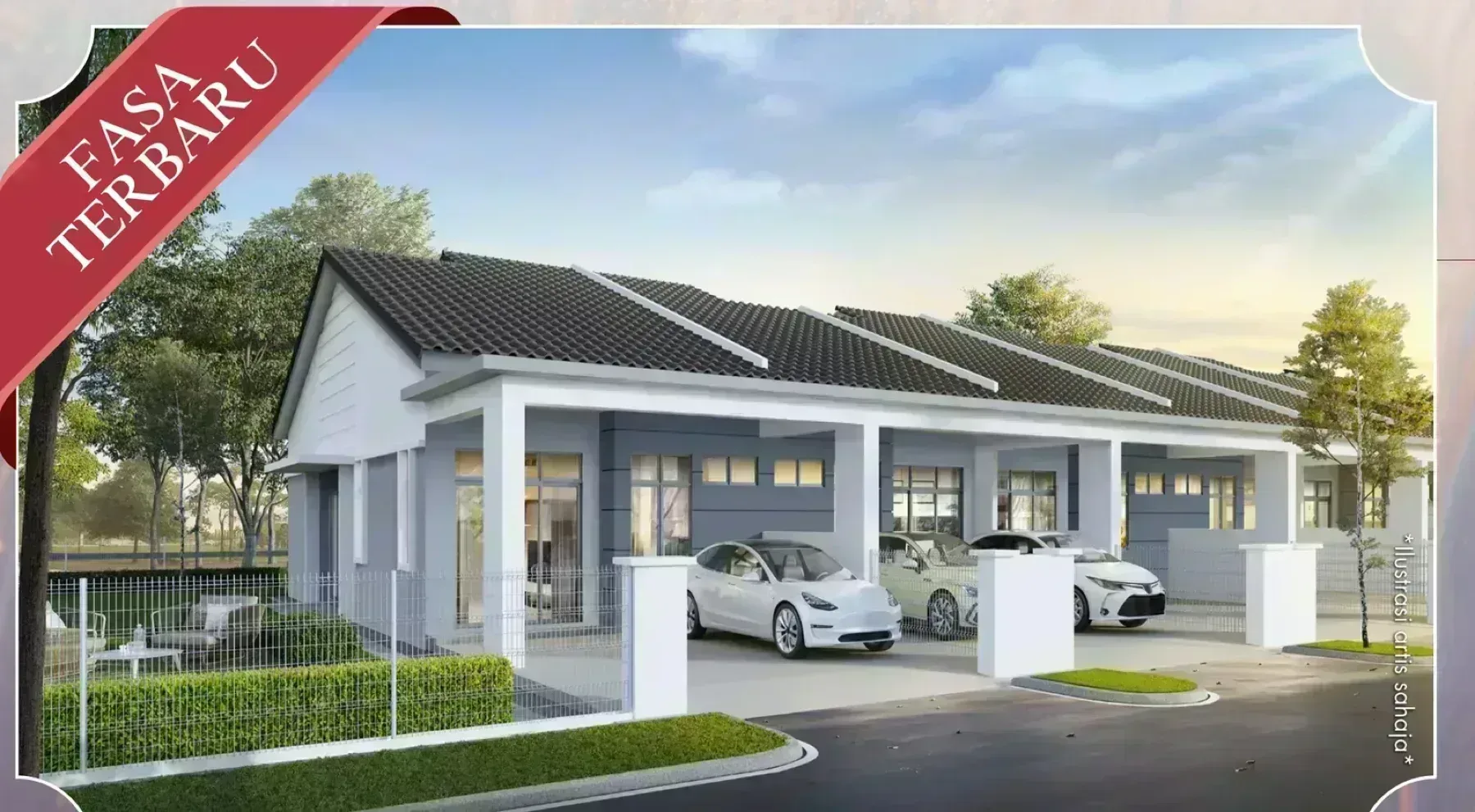 Taman Serai Merbau 3 facade