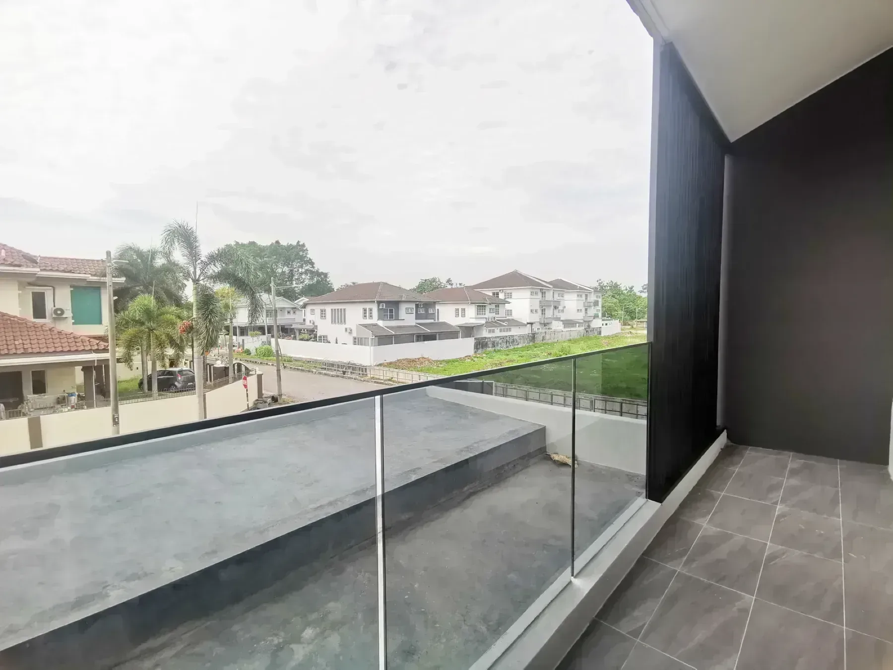the aster taman sinfar balcony
